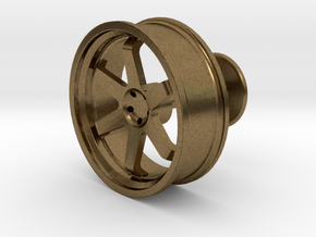 TE37 Wheel Cufflink in Natural Bronze