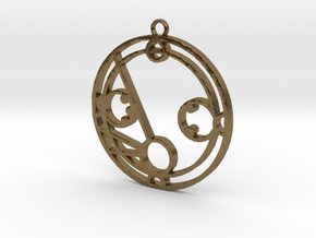 Machaela - Necklace in Natural Bronze