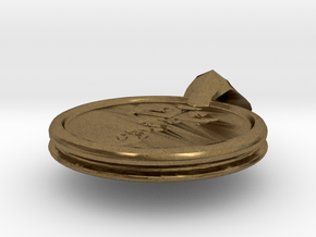 Azophiaios pendant seal in Natural Bronze