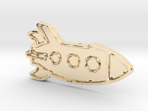 Ship #9 in 14K Yellow Gold