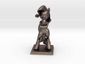 My Little Pony - Fabulous Rarity 17cm in Polished Bronzed Silver Steel