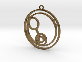 Kiana - Necklace in Natural Bronze