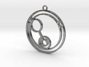 Kiana - Necklace in Polished Silver