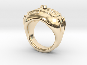 '50s Car Ring (22.2mm) in 14K Yellow Gold