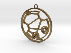 Genesis - Necklace in Natural Bronze