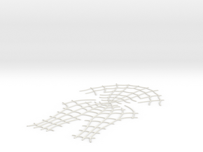 Spider-Man Face Webbing (fits kenlandrum print) in White Natural Versatile Plastic