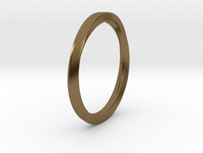 Möbius Ring in Natural Bronze: 11 / 64