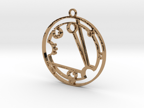 Cassaundra - Necklace in Polished Brass