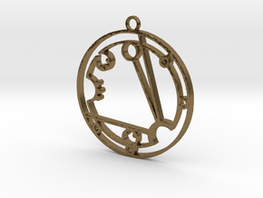 Cassaundra - Necklace in Natural Bronze