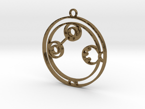 Adaline - Necklace in Polished Bronze