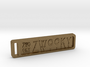 ZWOOKY Keyring 14 rounded 6cm 4mm in Natural Bronze