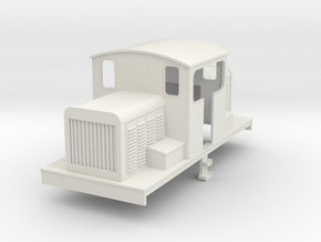 OO Freelance centercab diesel loco v2 in White Natural Versatile Plastic