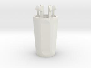 11's Sonic Screwdriver (white Handle) in White Natural Versatile Plastic
