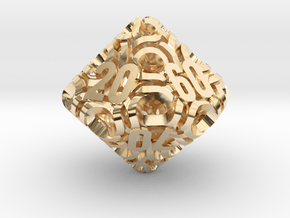 Ring d10 Decader in 14K Yellow Gold