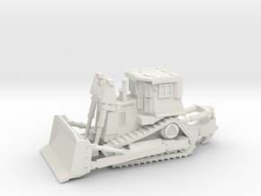 Armored Dozer Doobi 1/160 N Scale in White Natural Versatile Plastic