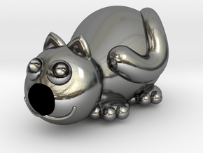 Caty in Polished Silver