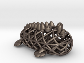 Croccky 2.0 in Polished Bronzed Silver Steel
