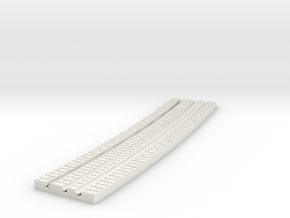 P-9-165st-long-y-curved-inside-1a in White Natural Versatile Plastic