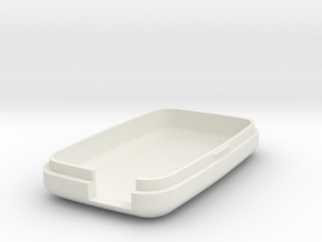 MetaWear Cube Slim Bottom in White Natural Versatile Plastic
