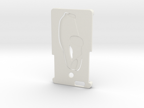 Iphone 6 Case (Tesla-touch) in White Natural Versatile Plastic