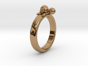 Ring in Polished Brass