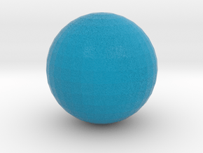 Ball - for bowling alley set in Full Color Sandstone