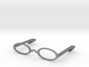 Glasses in Natural Silver