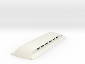 Sn2 replacement roof for short coaches  in White Natural Versatile Plastic