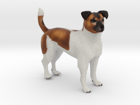 Custom Dog Figurine - Tilly in Full Color Sandstone