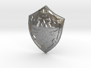 Hylian Shield in Natural Silver