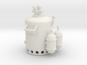 Vosper Smoke Generator 1/35 Scale in White Natural Versatile Plastic