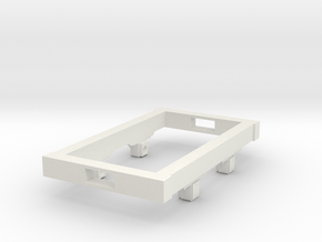 Gn15 small 5ft wagon chassis in White Natural Versatile Plastic