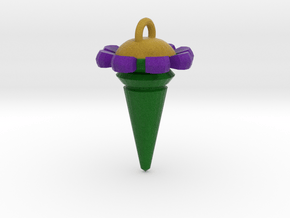 Flower Pendulum in Full Color Sandstone