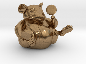 The Candy Mouse Color Version in Natural Brass