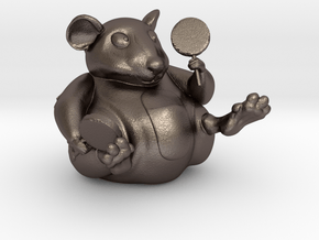 The Candy Mouse Color Version in Polished Bronzed Silver Steel