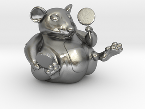 The Candy Mouse Color Version in Natural Silver