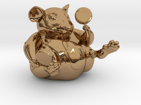 The Candy Mouse 2.5 Inch in Polished Brass