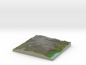 Terrafab generated model Sun Dec 14 2014 14:16:59  in Full Color Sandstone