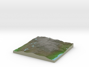 Terrafab generated model Sun Dec 14 2014 14:30:05  in Full Color Sandstone