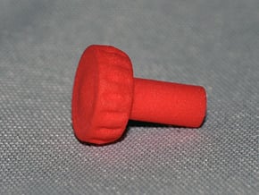 KillPlug v.2 in Red Processed Versatile Plastic