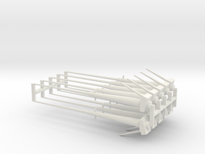 Transit Tube Tips V0.1 in White Natural Versatile Plastic