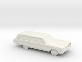 1/87 1967 Chrysler Town And Country in White Natural Versatile Plastic