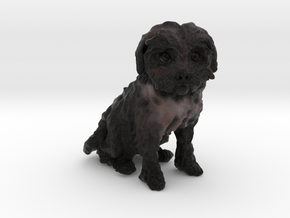 Custom Dog Figurine - Tinkerbell in Full Color Sandstone