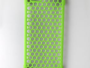 iPhone 6 shell Honeycomb in Green Processed Versatile Plastic