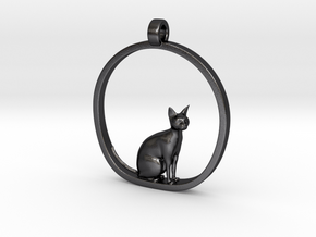 Cat v1 in Polished and Bronzed Black Steel