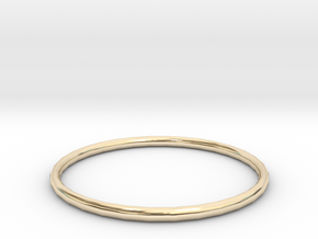 Ring "Solo" / size 7.5 in 14K Yellow Gold