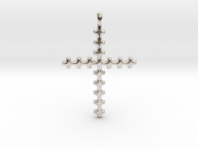 CROSS Cubism Jewelry Pendant in Silver | Gold in Platinum