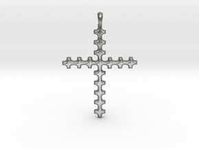 CROSS Cubism Jewelry Pendant in Silver | Gold in Natural Silver
