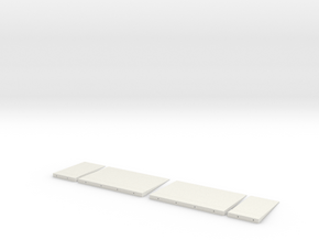3d Elevator Panels NS in White Natural Versatile Plastic
