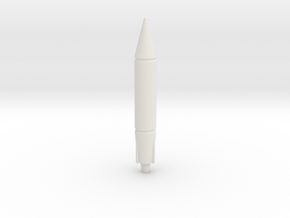 JK Mini Rocket LH Gauntlet in White Natural Versatile Plastic